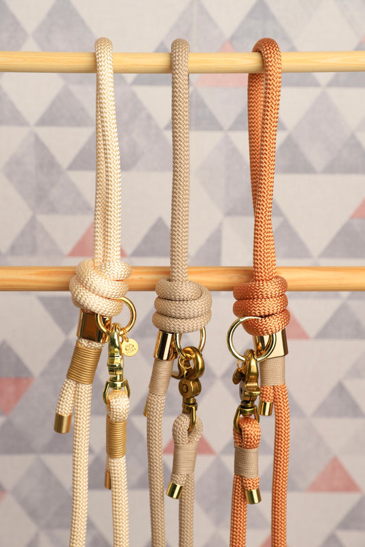 Copper rope leash